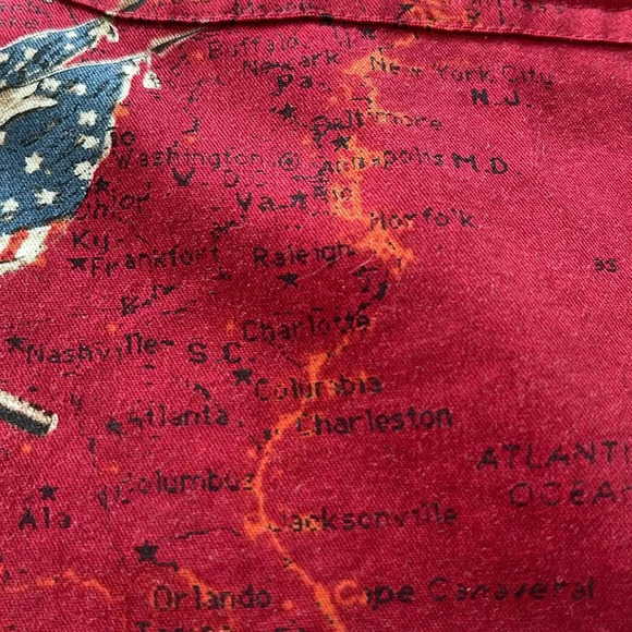 Clearwater Outfitters Short Sleeve Red Button down shirt MOTORCYCLES SIZE Large - Picture 16 of 16